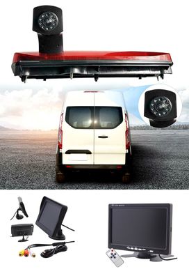 Rückfahrkamera Bremsleuchte + 7" Monitor Transporter Ford Transit Connect 14-17
