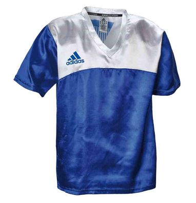 adidas Kickbox Shirt 100S blau | |weiß