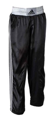 adidas Kickboxhose lang 110T schwarz|weiß