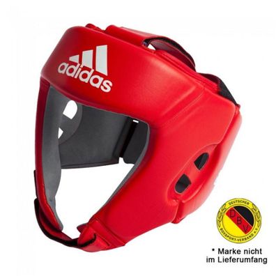 adidas Kopfschutz AIBA Leder rot