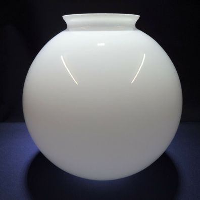 Ersatzglas Opalglas Lampenglas Opalkugel glänzend Ø200mm Kragenrand Ø80mm