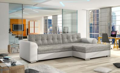 Conforti Couch Garnitur Sofa Sofagarnitur in L Form mit Schlaffunktion ohne Betkasten