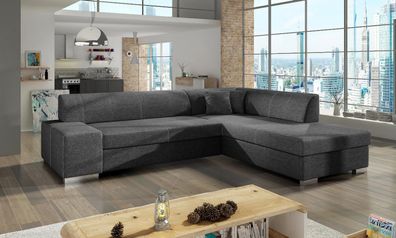 Porto, Porto 2, Port Set Couch Garnitur Sofa Sofagarnitur in L Form mit Schlaffunktio
