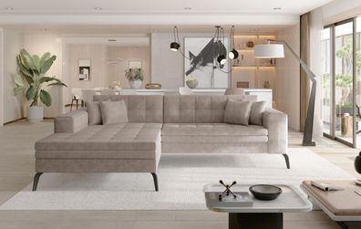 Solange Sofa Couch Garnitur Couchgarnitur Schlaffunktion Wohnlandschaft