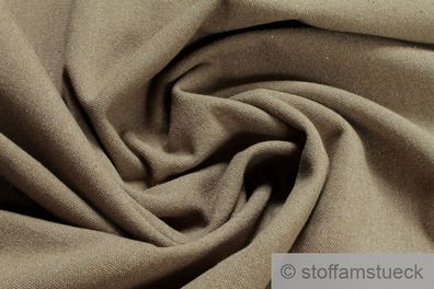 Stoff Baumwolle Polyester Rips sand Polsterstoff lichtecht strapazierfähig