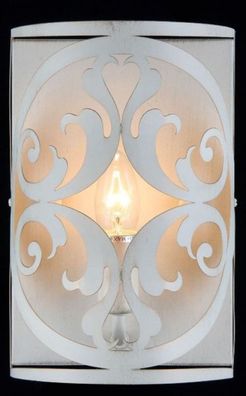 Casa Padrino Barock Wandleuchte Creme Gold 18 x H 27 cm Antik Stil - Wandlampe Wand B