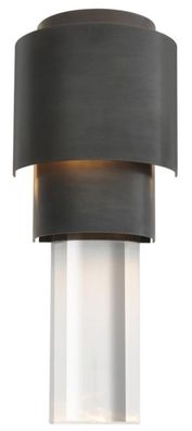 Casa Padrino Wohnzimmer Wandlampe Bronze 15 x 10 x H. 37 cm - Luxus Qualität
