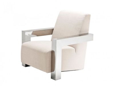 Casa Padrino Luxus Designer Art Deco Lounge Sessel - Luxus Club Sessel