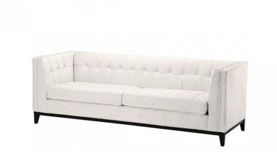 Casa Padrino Luxus Sofa Weiß - Wohnzimmer Möbel