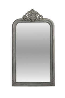Casa Padrino Antikstil Spiegel Grau 90 x H. 160 cm