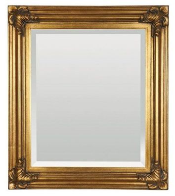 Casa Padrino Barock Wandspiegel Gold H 79 cm, B 69 cm - Edel & Prunkvoll