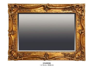 Casa Padrino Barock Wandspiegel Gold H 118 cm B 88 cm - Edel & Prunkvoll - Goldener S