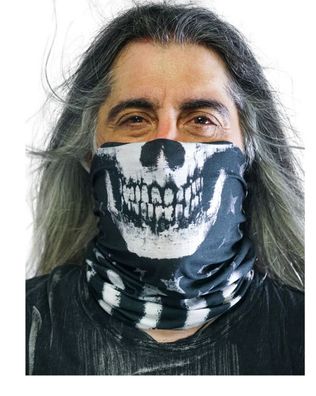 Multifunktions Bandana Gesichtsmaske Halstuch American Tactical Skull NS 90805