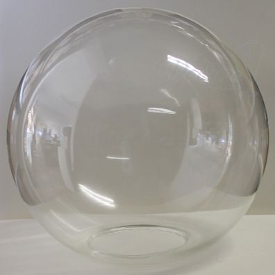Ersatzglas Ø250mm, Öffnung 92mm Lampenglas Lampenschirm Glaskugel Klar