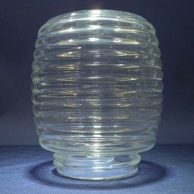 Ersatzglas Gewindeglas Schraubglas Klar Glas "Barrel" Ø124mm Gew.84,5mm