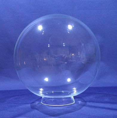 Ersatzglas Leuchtenglas Lampenschirm Glaskugel Ø300mm, Kragen Ø100mm Klar Glas