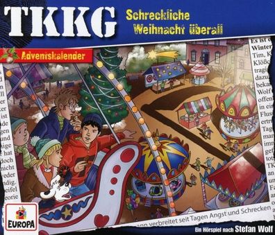 TKKG - Schreckliche Weihnacht ueberall (Adventskalender) CD TKKG TK