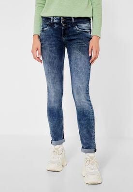 Street One - Casual Fit Jeans in Blue Indigo Washed