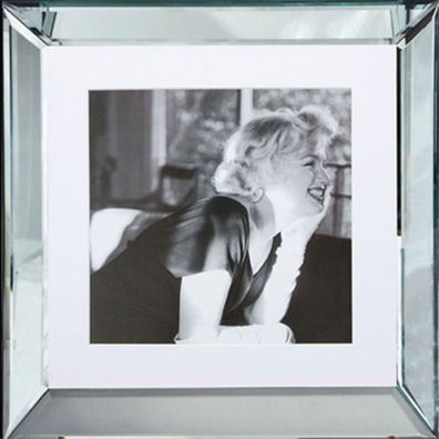 Casa Padrino Designer Bild "Zwischen Freunden" Marilyn Monroe 40 x 40 cm - Limited E