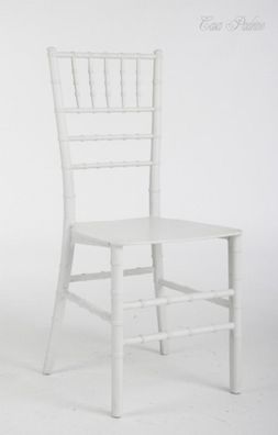 Casa Padrino Designer Stuhl - Ghost Chair Weiß - Polycarbonat Möbel - Polycarbonat St