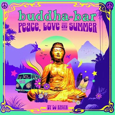 Peace, Love &amp; Summer CD Ravin/ Buddha Bar Presents