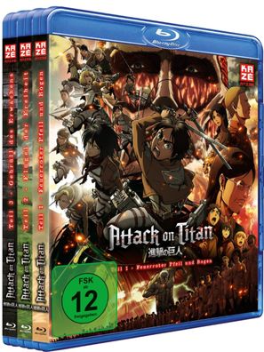 Attack on Titan - Anime Movie Trilogie (3 Blu-rays) CH