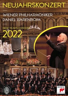 Neujahrskonzert 2022 / New Year s Concert 2022, 1 DVD DVD