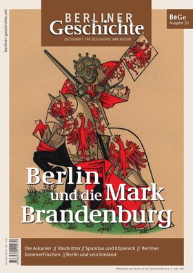 Berliner Geschichte - Zeitschrift fuer Geschichte und Kultur Berlin
