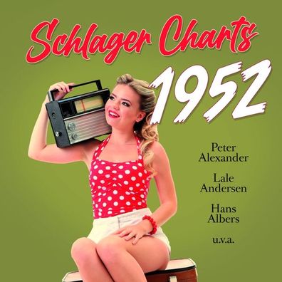 Schlager Charts: 1952, 1 Schallplatte (Vinyl Edition) Vinyl / Schal