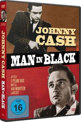 Johnny Cash - Man in Black (5 Filme auf 2 DVDs) DVD