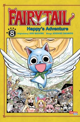 Fairy Tail &ndash; Happy\ s Adventure 8 Humorvoller Action-Manga in