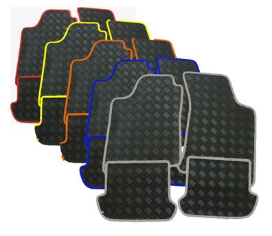Gummi-Fußmatten passend für BMW 3er F31 Touring mit Rand in verschiedene Farben