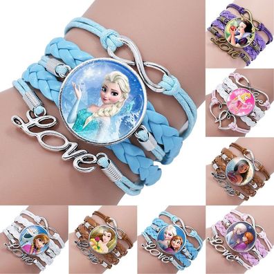 Disney Prinzessin Kinder Cartoon Armband - Armband und Mädchen Geschenk Armreif