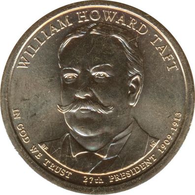 USA 2013 #27 1 US$ William Howard Taft P*