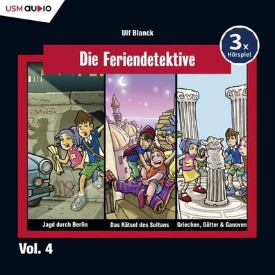 Die Feriendetektive 3-er Hoerbox 4, 3 Audio-CD CD Feriendetektive, D