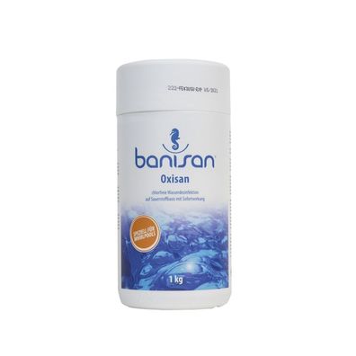 Banisan Oxisan Aktivsauerstoffgranulat 1 kg für Whirlpools 25402000