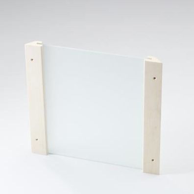 Infraworld Eckblendschirm Design Espe ESG Glas für Sauna Saunazubehör S2280