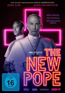 The New Pope 3x DVD-9 Jude Law John Malkovich Silvio Orlando Cecil