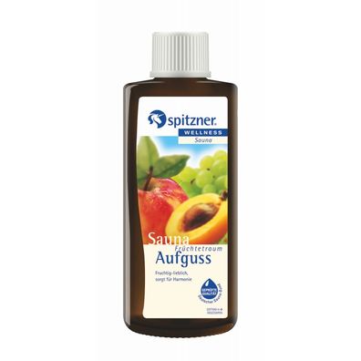 Spitzner Saunaaufguss Früchtetraum 190 ml fruchtig-lieblich Sauna Aufguss Konzentrat