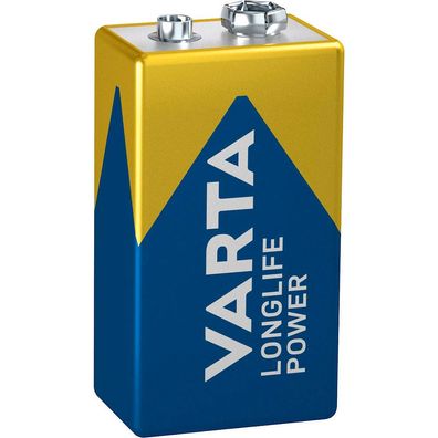 VARTA Batterie Longlife Power E-Block 9,0 V