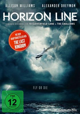Horizon Line 1x DVD-9 Allison Williams Alexander Dreymon Keith Dav