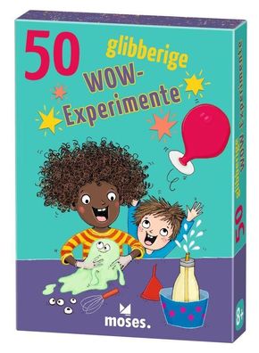 50 glibberige WOW-Experimente (Experimentierkasten) 50 Karten, In B