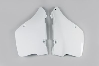 Seitenverkleidung Abdeckung side panels passt an Suzuki Rm 125 89-92 weiß