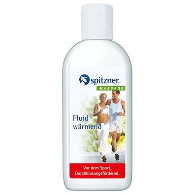 Spitzner Massage Fluid wärmend 200 ml regenerierende Wärmesalbe mit pflanzlichen Öle