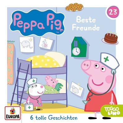 Peppa Pig 23 - Beste Freunde CD Peppa Pig Hoerspiele Peppa Pig Pepp