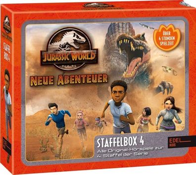 Jurassic World - Neue Abenteuer Staffelbox 4 (F.10-12) CD Jurassic