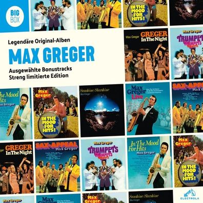 Big Box, 4 Audio-CD CD Greger, Max