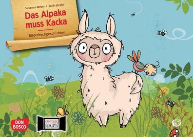 Das Alpaka muss Kacka. Kamishibai Bildkartenset Eine Klo-Geschichte