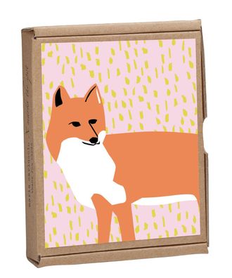 Foxy Nachhaltige Grusskarten Box