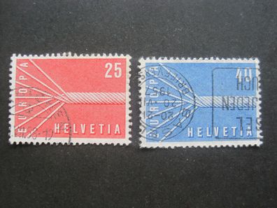 Schweiz MiNr. 646-647 gestempelt (AE 330)